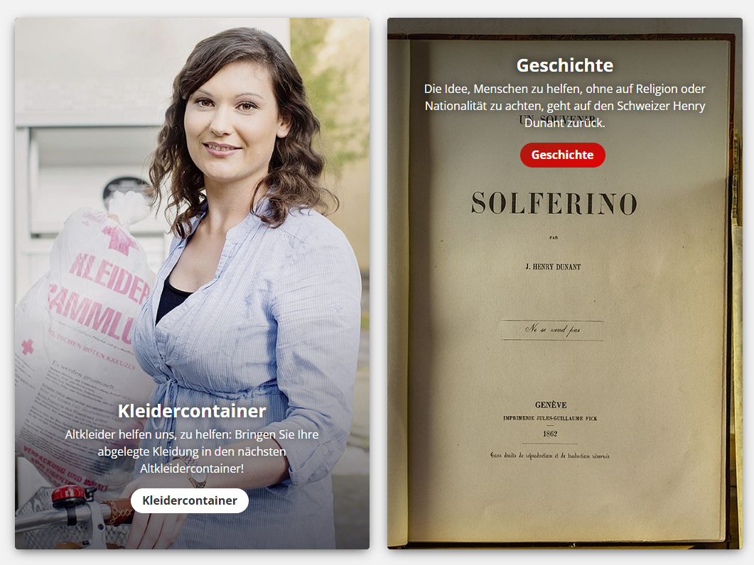 50% - Text unten auf Bild [50-bottom]** und **50% - Text oben auf Bild [50-top]